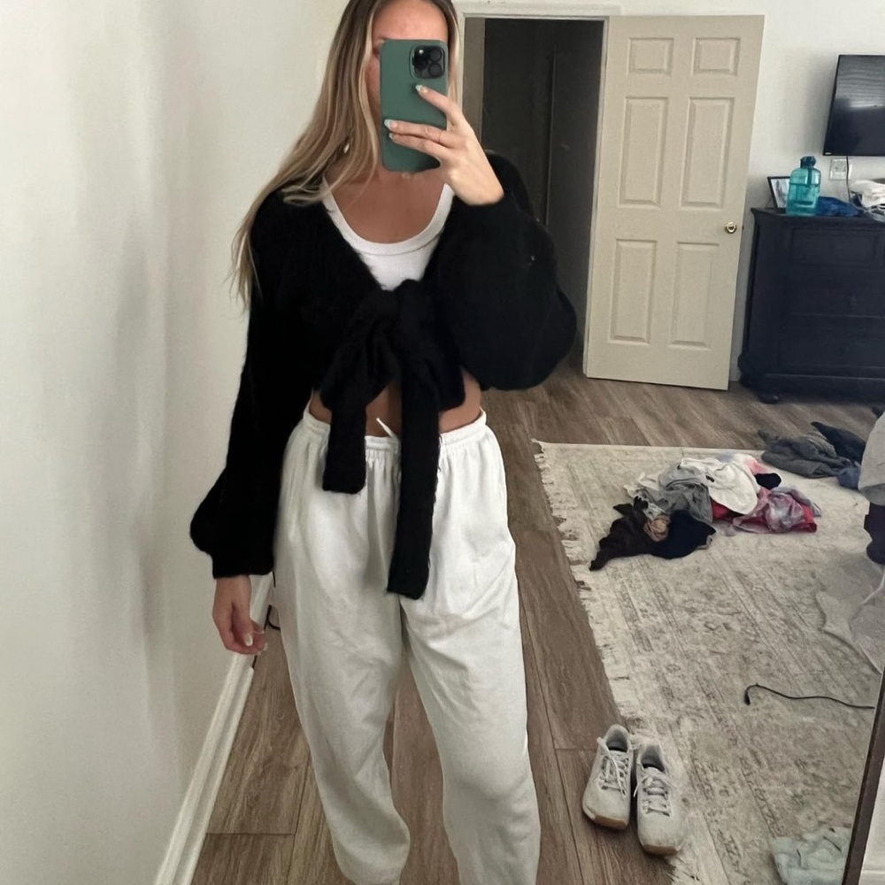 Soft knit cardigan top
